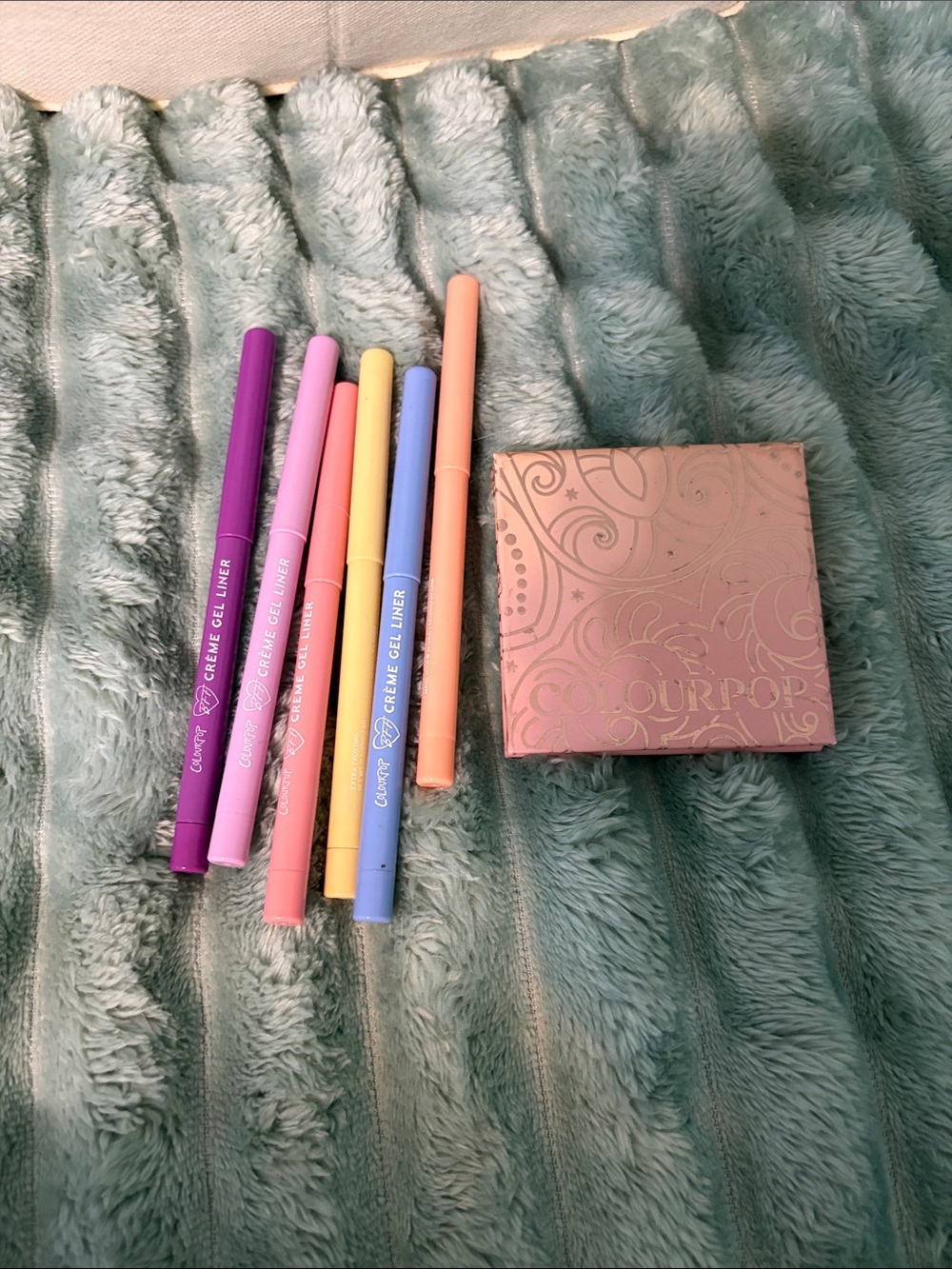 Colourpop gel liner and blush